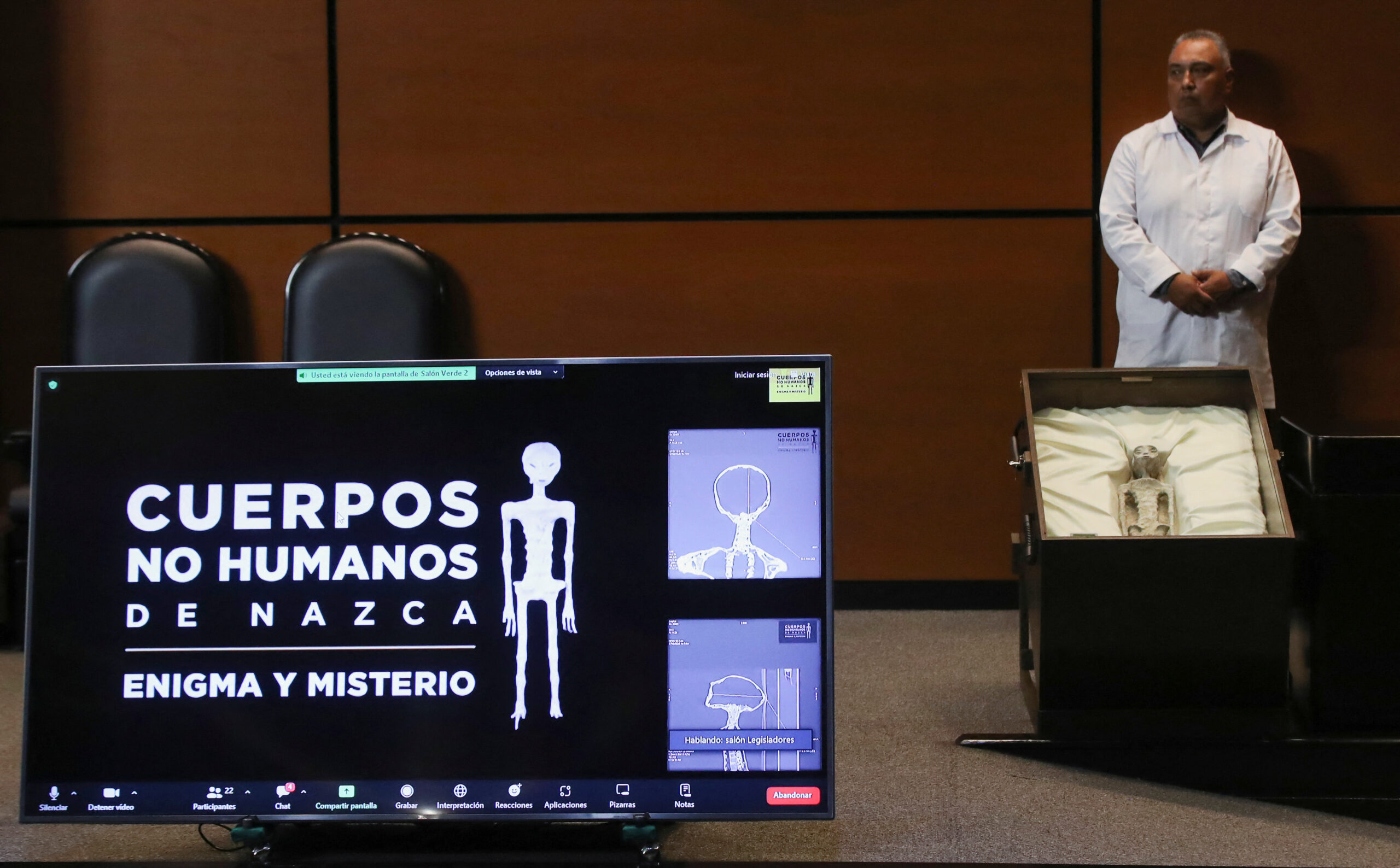 Mexico | Controversy over the Presentation of Alleged Extraterrestrial Bodies in Congress