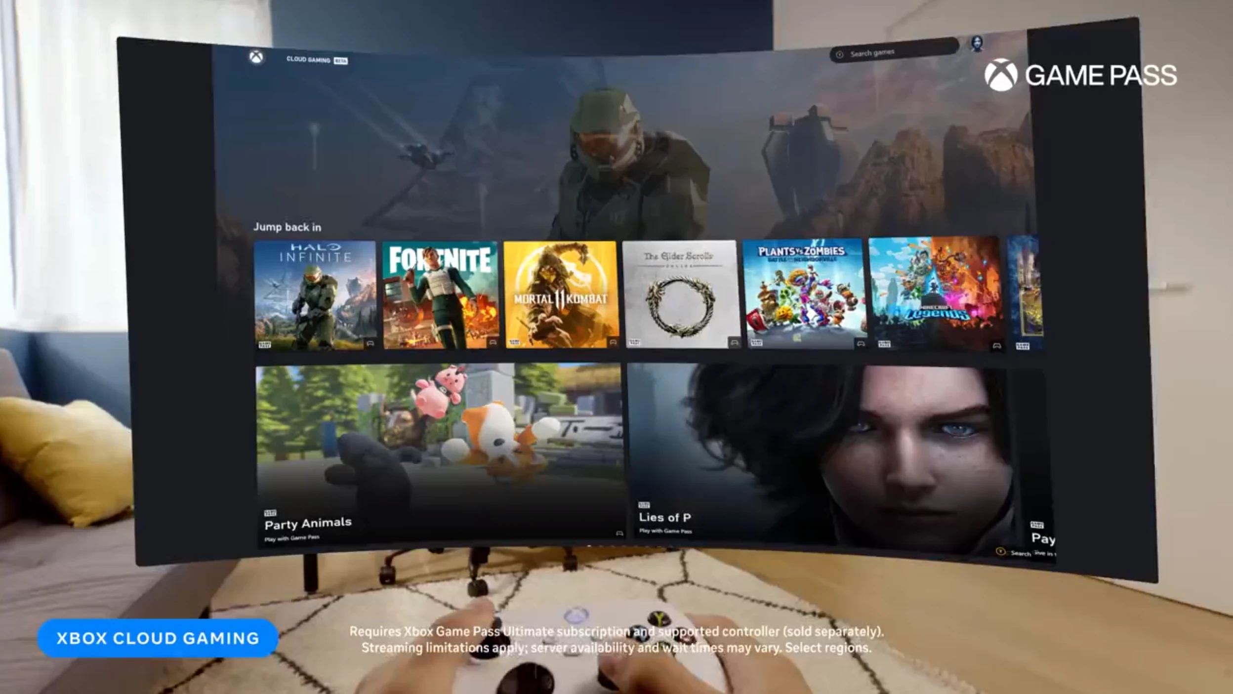 Xbox Cloud Gaming Comes To Meta Quest 3 With Mixed Reality